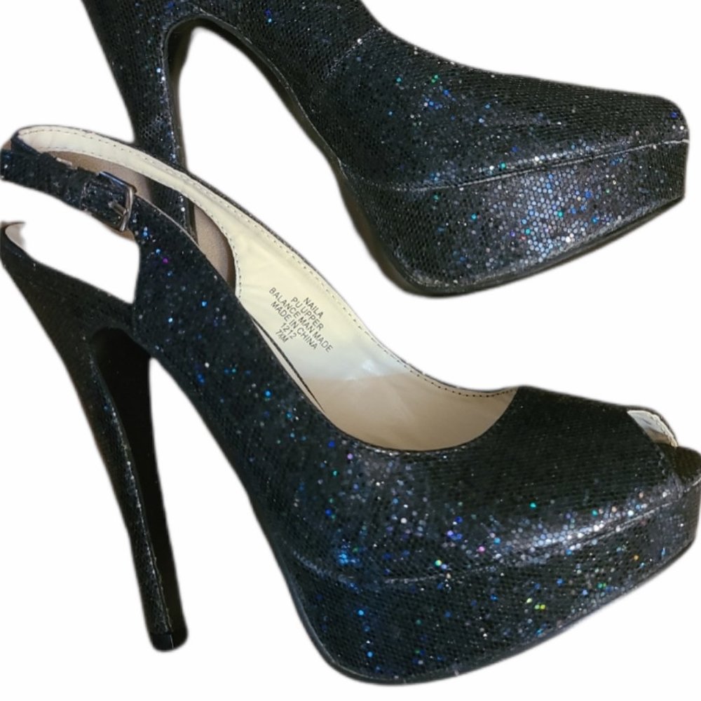 Glitter Heels Deep Blue BUNDLE&SAVE 30% - Picture 5 of 5